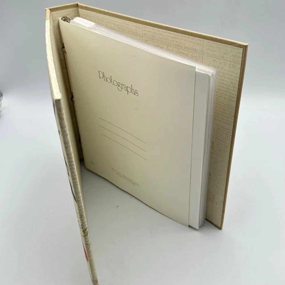 CR Gibson Williamsburg Collage 3-Ring Photo Album Floral Botanical 72 Photos 4x6